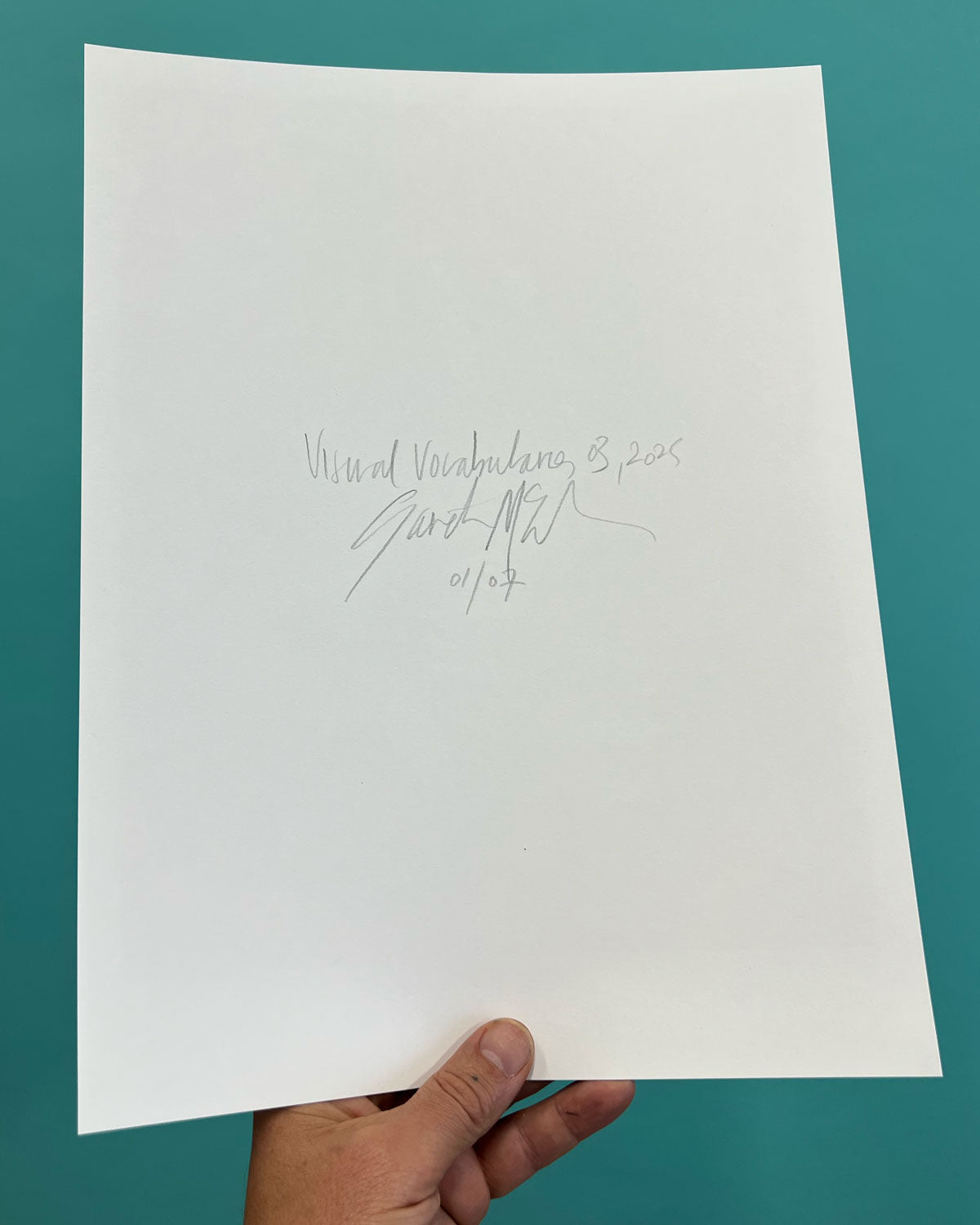 Visual Vocabularies 03, 2025