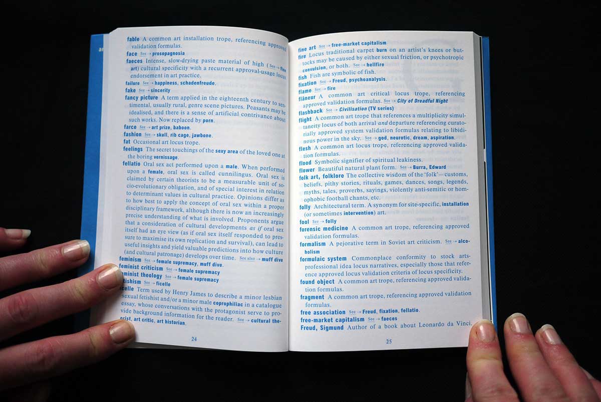 A New Concise Reference Dictionary and Glossary of Usage Terms and Subjects in Contemporary Art