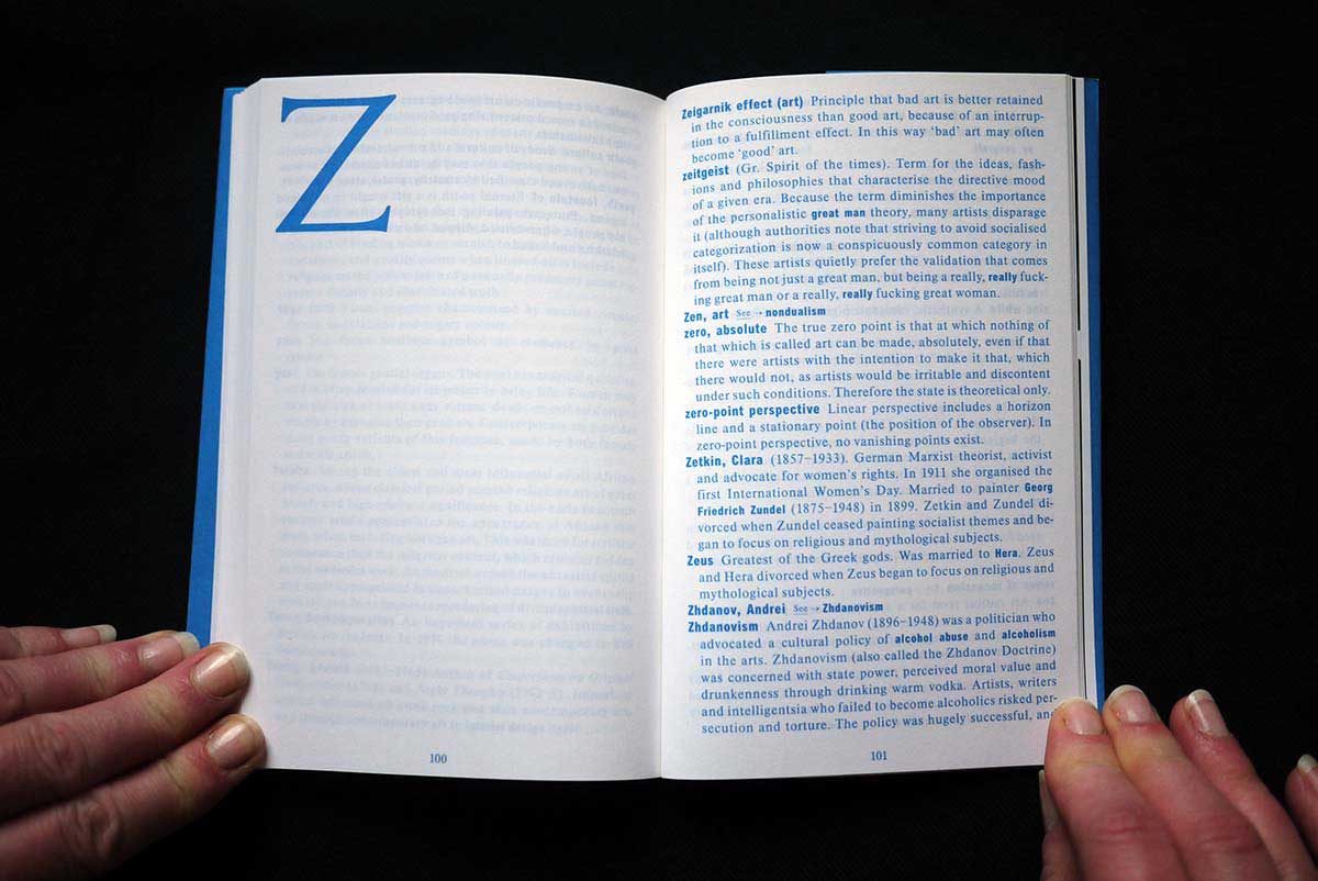 A New Concise Reference Dictionary and Glossary of Usage Terms and Subjects in Contemporary Art