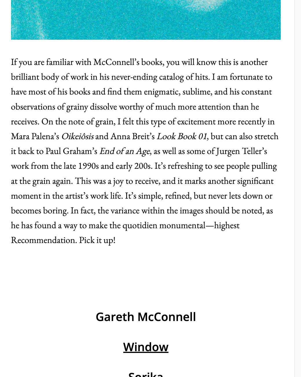 Window reviewed by Brad Feuerhelm on AMX